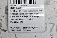 Porsche Panamera 970  Achsschenkel Schwenklager Radnabe Hinten Links 97033161120 Bild 5
