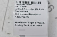 Mercedes 350 R171  Mechatronik Getriebeventilkarosserie A2202702106 Bild 5
