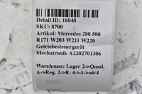 Mercedes 280 500 R171 W203 W211 W220 Getriebesteuergerät Mechatronik A2202701306 Bild 6