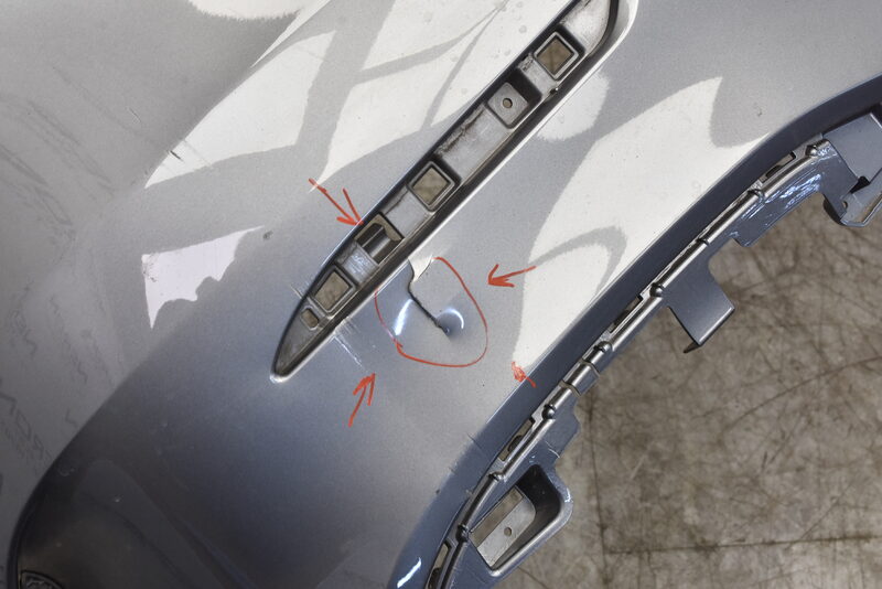Mercedes A Klasse W177 AMG Paket Stoßstange Hinten 787 Mountain Grau Bild 3