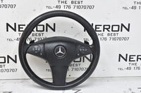 Mercedes C Klasse W204 Lenkrad Leder Multifunktion  Schwarz A2044601703 Bild 1