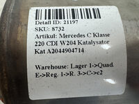 Mercedes 200/220 CDI OM646 W204 W211 Katalysator Kat A2044904714 Bild 5