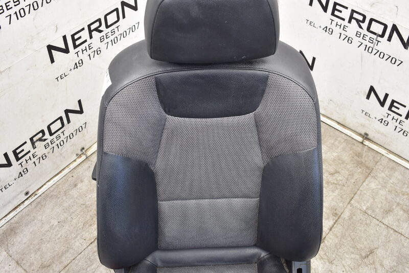 Mercedes C Klasse W204 Innenausstattung Ausstattung Sitze Kunstleder Schwarz Bild 2