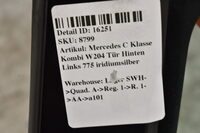 Mercedes C Klasse Kombi W204  Tür Hinten Links 775 iridiumsilber Bild 7
