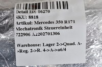 Mercedes 350 R171  Mechatronik Steuereinheit 722906 A2202701306 Bild 6