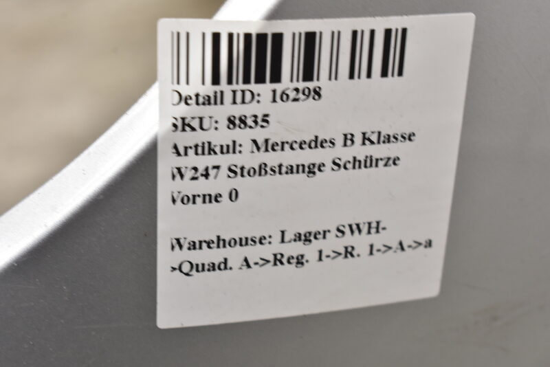 Mercedes B Klasse W247  Stoßstange Schürze Vorne 0 Bild 6
