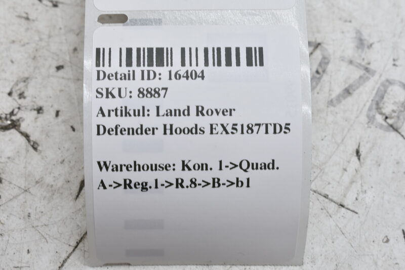 Land Rover Defender Hoods EX5187TD5 Bild 4