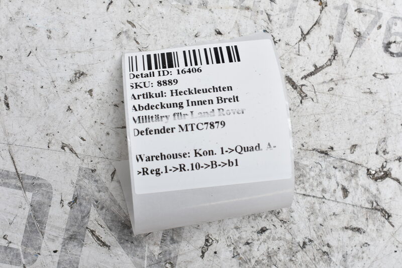 Heckleuchten Abdeckung Innen Breit Militäry für Land Rover Defender MTC7879 Bild 5