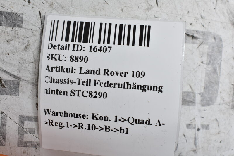 Land Rover 109 Chassis-Teil Fedearufhängung hinten STC8290 Bild 5