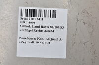 Land Rover 88/109 S3 Kotflügel Rechts 347474 Bild 4