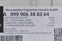 Mercedes C Klasse W204 Außen Seiten Spiegel Vorne Rechts 775 Silber A0999063803 Bild 4