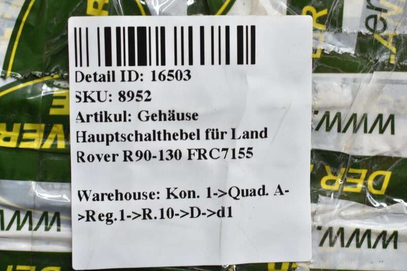Gehäuse Hauptschalthebel für Land Rover R90-130 FRC7155 Bild 6