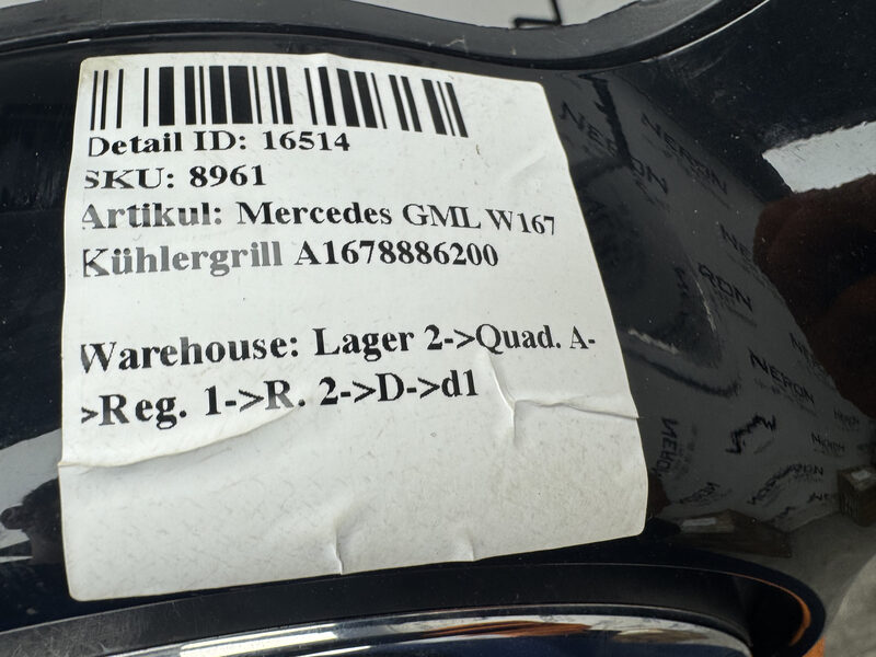 Mercedes GLE W167 Kühlergrill A1678886200 Bild 8