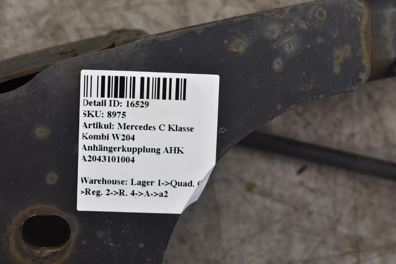 Mercedes C Klasse Kombi W204  Anhängerkupplung AHK A2043101004 Bild 6