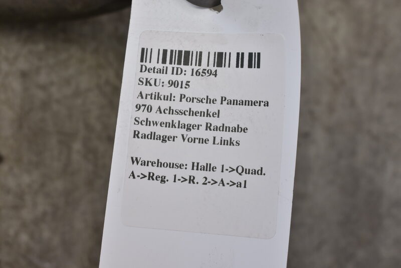 Mercedes E W211 W219 Achsschenkel Schwenklager Radnabe Radlager Vorne Links Bild 5