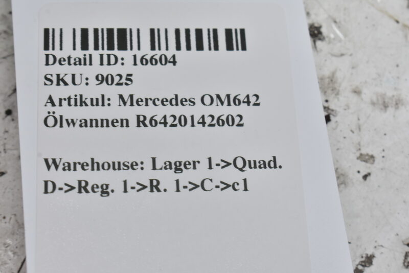 Mercedes OM642  Ölwannen R6420142602 Bild 8