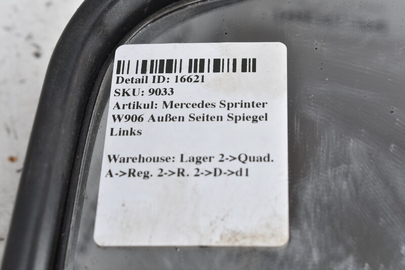 Mercedes Sprinter W906 Außen Seiten Spiegel Links Bild 6