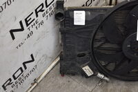 Mercedes CLK 320 W209 W203 R171 SLK 350 300 Kühler Paket Wasser Öl Klima Lüfter Bild 3