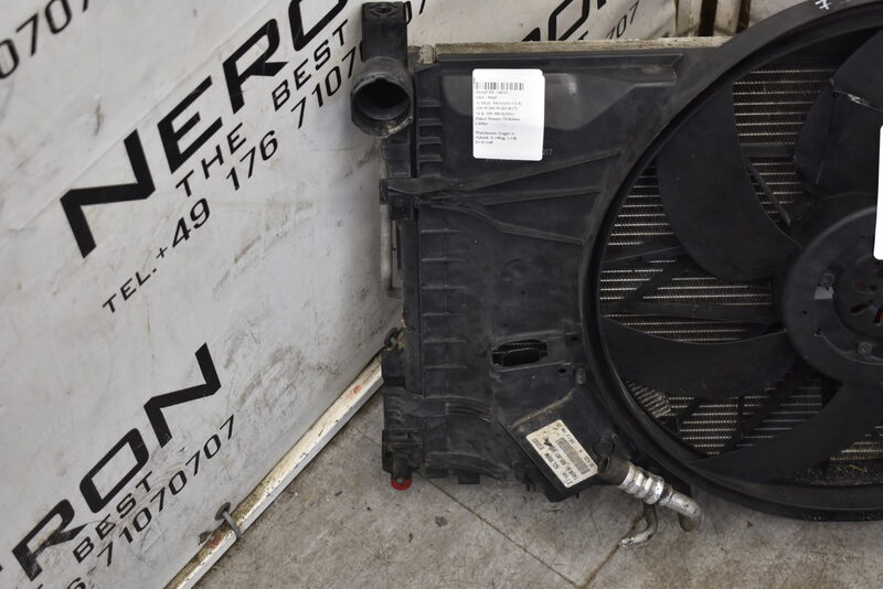 Mercedes CLK 320 W209 W203 R171 SLK 350 300 Kühler Paket Wasser Öl Klima Lüfter Bild 3