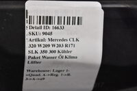 Mercedes CLK 320 W209 W203 R171 SLK 350 300 Kühler Paket Wasser Öl Klima Lüfter Bild 5