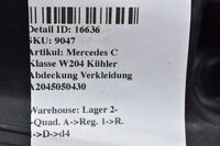 Mercedes C Klasse W204  Kühler Abdeckung Verkleidung A2045050430 Bild 6