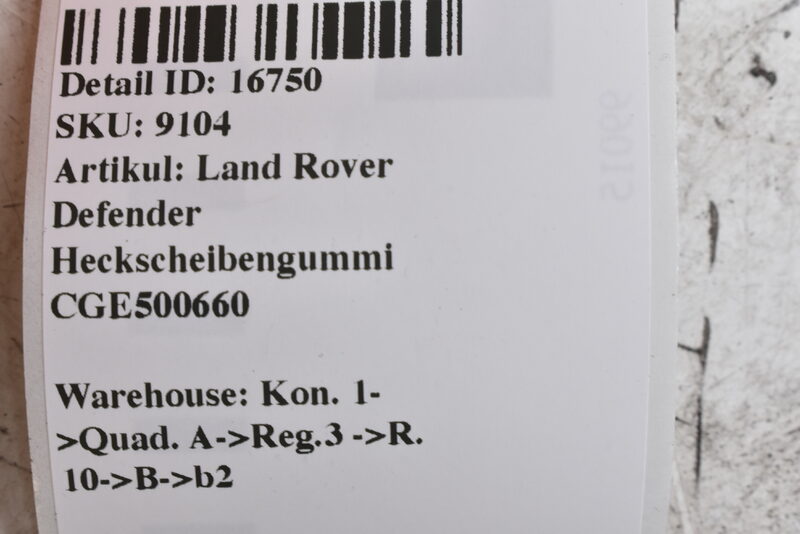 Land Rover Defender Heckscheibengummi CGE500660 Bild 4