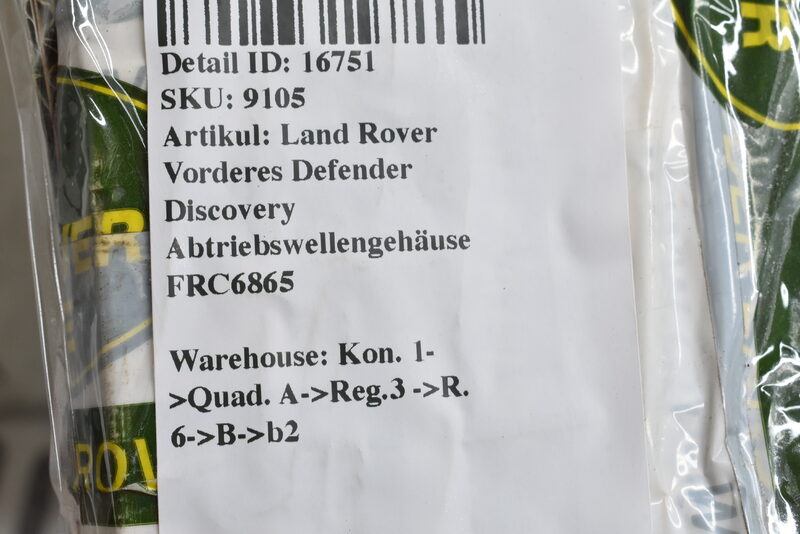 Land Rover Vorderes Defender  Discovery  Abtriebswellengehäuse FRC6865 Bild 6