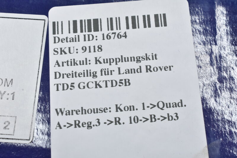 Kupplungskit Dreiteilig  für Land Rover TD5 GCKTD5B Bild 4