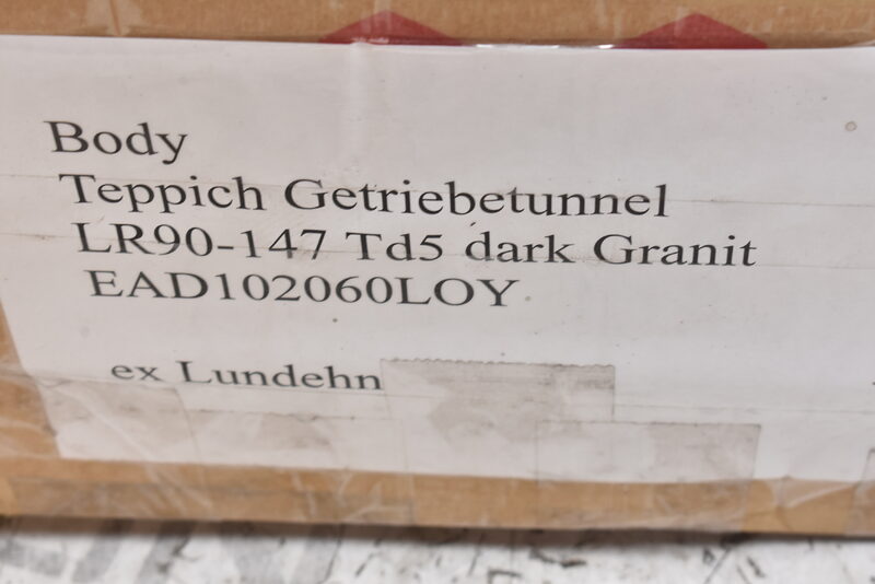 Teppich Getriebetunnel Dark Granit für Land Rover90-147 TD5 EAD102060LOY Bild 6
