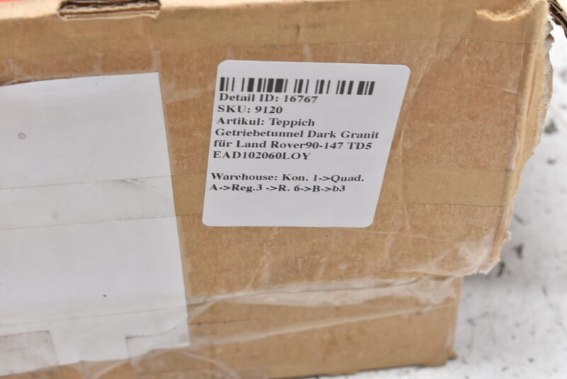 Teppich Getriebetunnel Dark Granit für Land Rover90-147 TD5 EAD102060LOY Bild 7