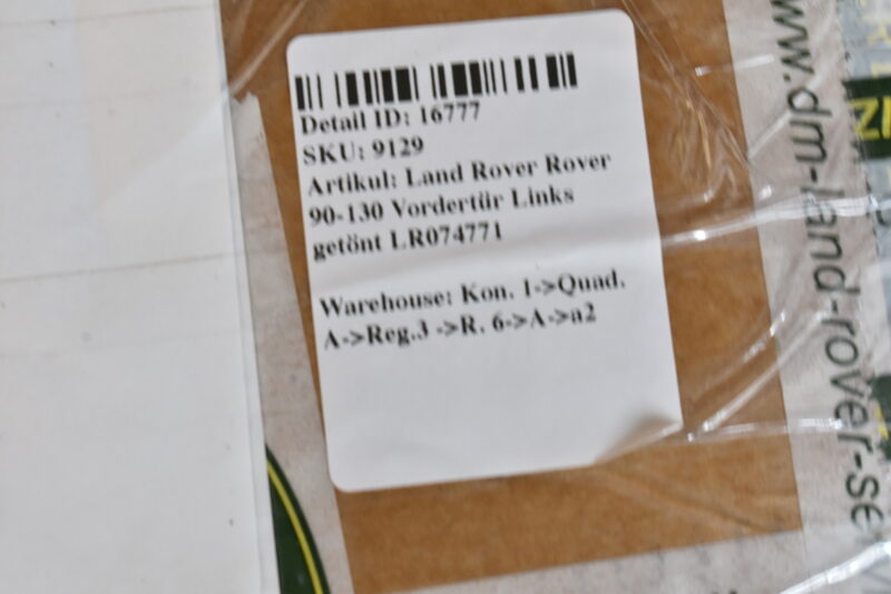 Land Rover Rover 90-130 Vordertür Links getönt LR074771 Bild 5