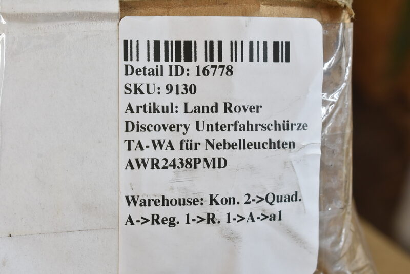 Land Rover Discovery Unterfahrschürze TA-WA für Nebelleuchten AWR2438PMD Bild 5