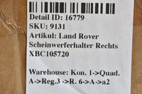 Land Rover Scheinwerferhalter Rechts XBC105720 Bild 6