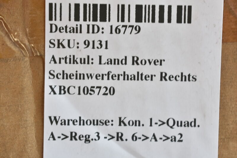 Land Rover Scheinwerferhalter Rechts XBC105720 Bild 6