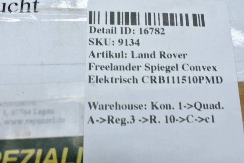 Land Rover Freelander Spiegel  Convex Elektrisch CRB111510PMD Bild 4