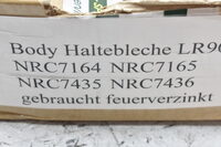 Land Rover 90-130 Body Haltebleche feuerverzinkt NRC7164 Bild 4