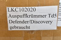Land Rover Defender/Discovery   Auspuffkrümmer Td5 LKC102020 Bild 4
