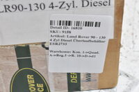 Land Rover 90 - 130 4 Zyl Diesel Überlaufbehälter ESR2733 Bild 5