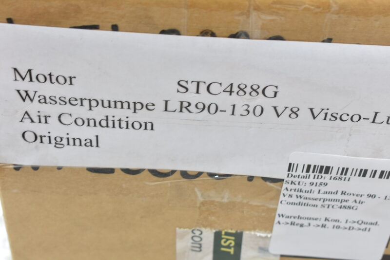 Land Rover 90 - 130 V8  Wasserpumpe Air Condition STC488G Bild 5