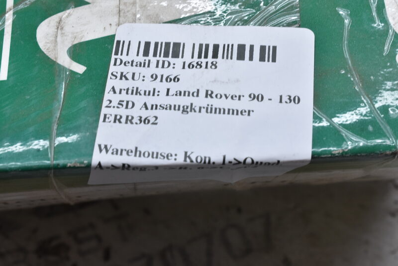 Land Rover 90 - 130 2.5D Ansaugkrümmer  Ansaugbrücke ERR362 Bild 5