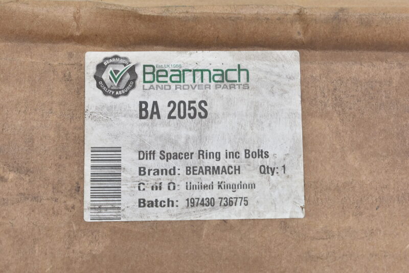Differential Distanzring Und Schrauben für Land Rover  BA205S Bild 2