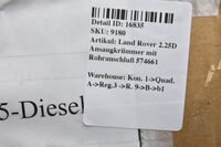 Land Rover 2.25D Ansaugkrümmer mit Rohranschluß 574661 Bild 6