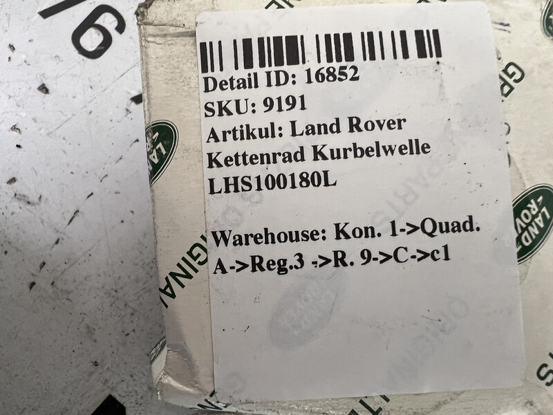 Land Rover Kettenrad Kurbelwelle LHS100180L Bild 6