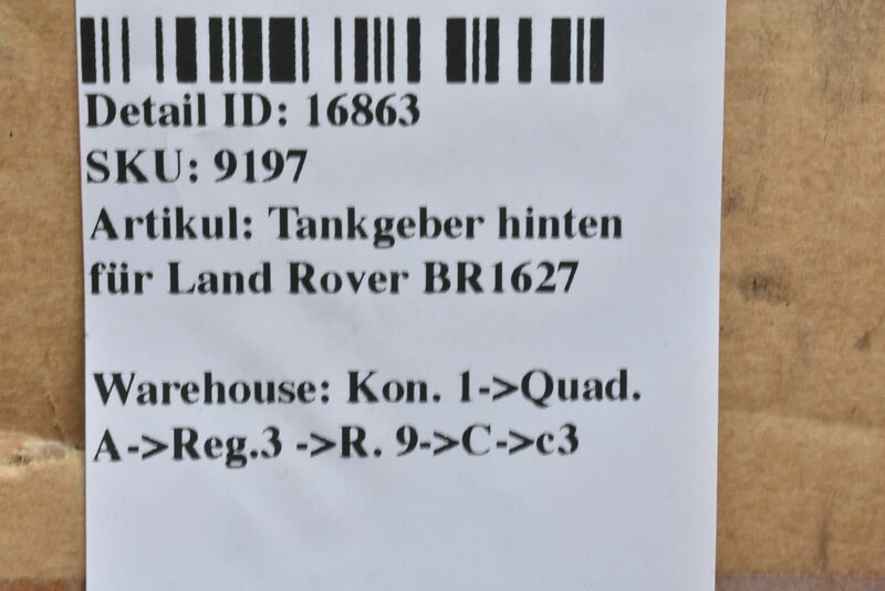 Tankgeber hinten für Land Rover BR1627 Bild 4