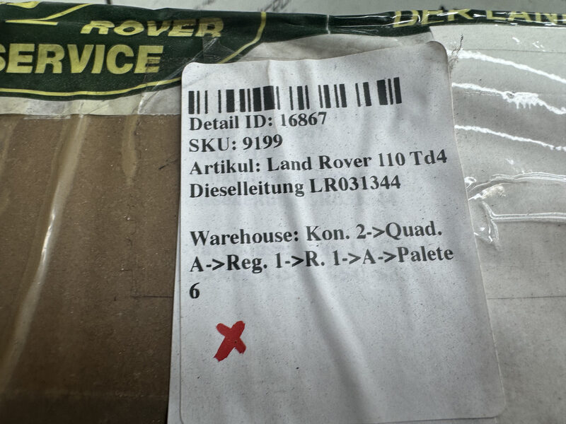 Land Rover 110 Td4 Dieselleitung LR031344 Bild 5