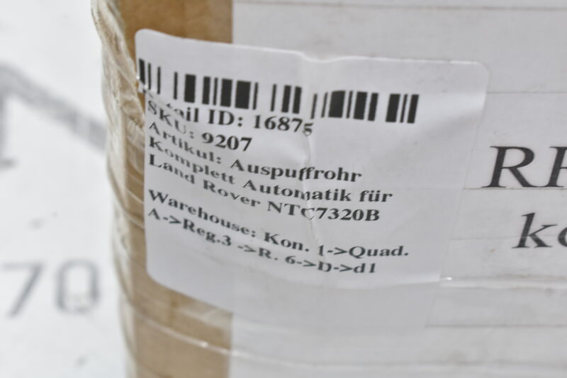 Auspuffrohr Komplett Automatik für Land Rover NTC7320B Bild 4