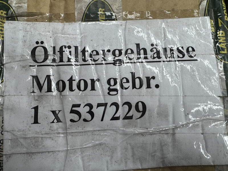 Ölfiltergehäuse für Land Rover 537229 Bild 5