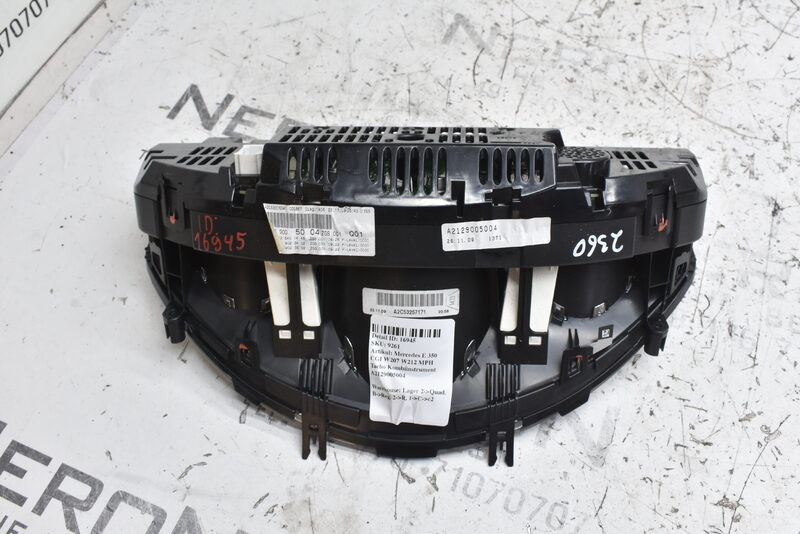 Mercedes E 350 CGI W207 W212 MPH Tacho Kombiinstrument A2129005004 Bild 2