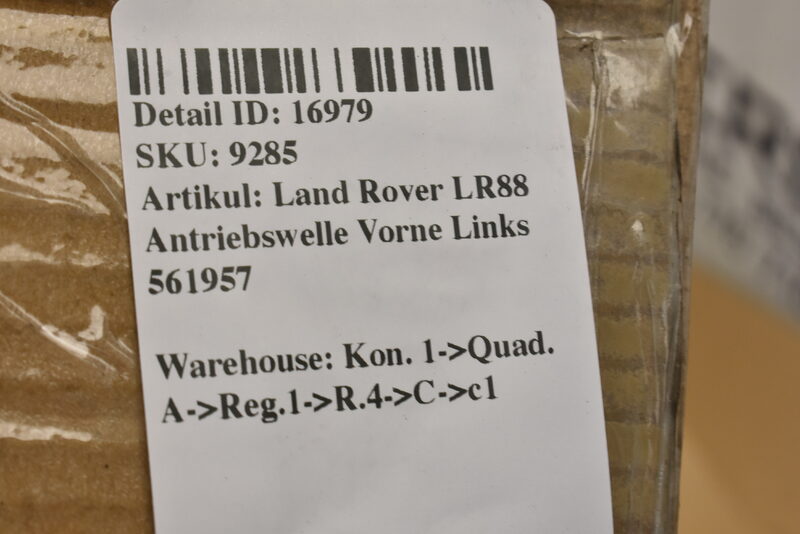 Land Rover LR88 Antriebswelle Vorne Links 561957 Bild 5