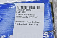 Land Rover Luftfilterrohr  ETC7967 Bild 5